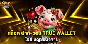 สล็อต ฝาก-ถอน true wallet ไม่มี บัญชีธนาคาร