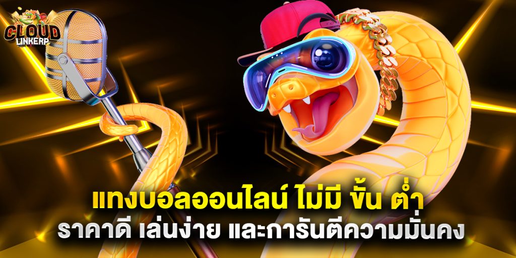 แทงบอลออนไลน์ ไม่มี ขั้น ต่ํา ราคาดี เล่นง่าย และการันตีความมั่นคง